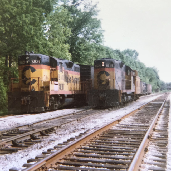 Photos of Emory Grove, Western Maryland Railroad(CSX), Glyndon, Md. circa 1976-1980