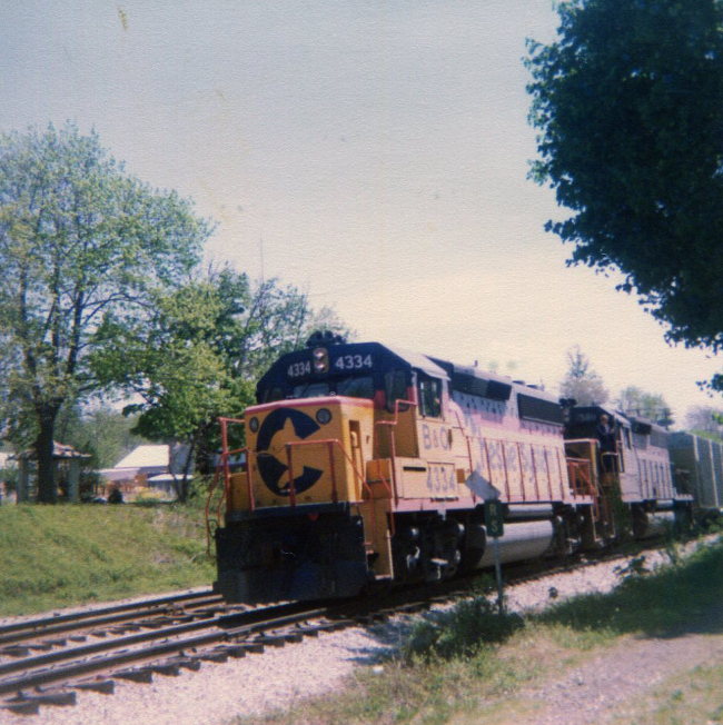 Photos of Emory Grove, Western Maryland Railroad(CSX), Glyndon, Md. circa 1976-1980