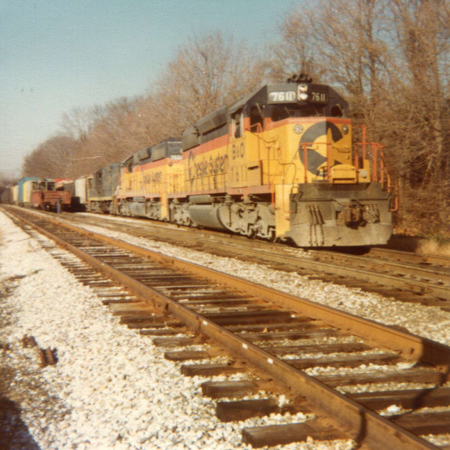 Photos of Emory Grove, Western Maryland Railroad(CSX), Glyndon, Md. circa 1976-1980