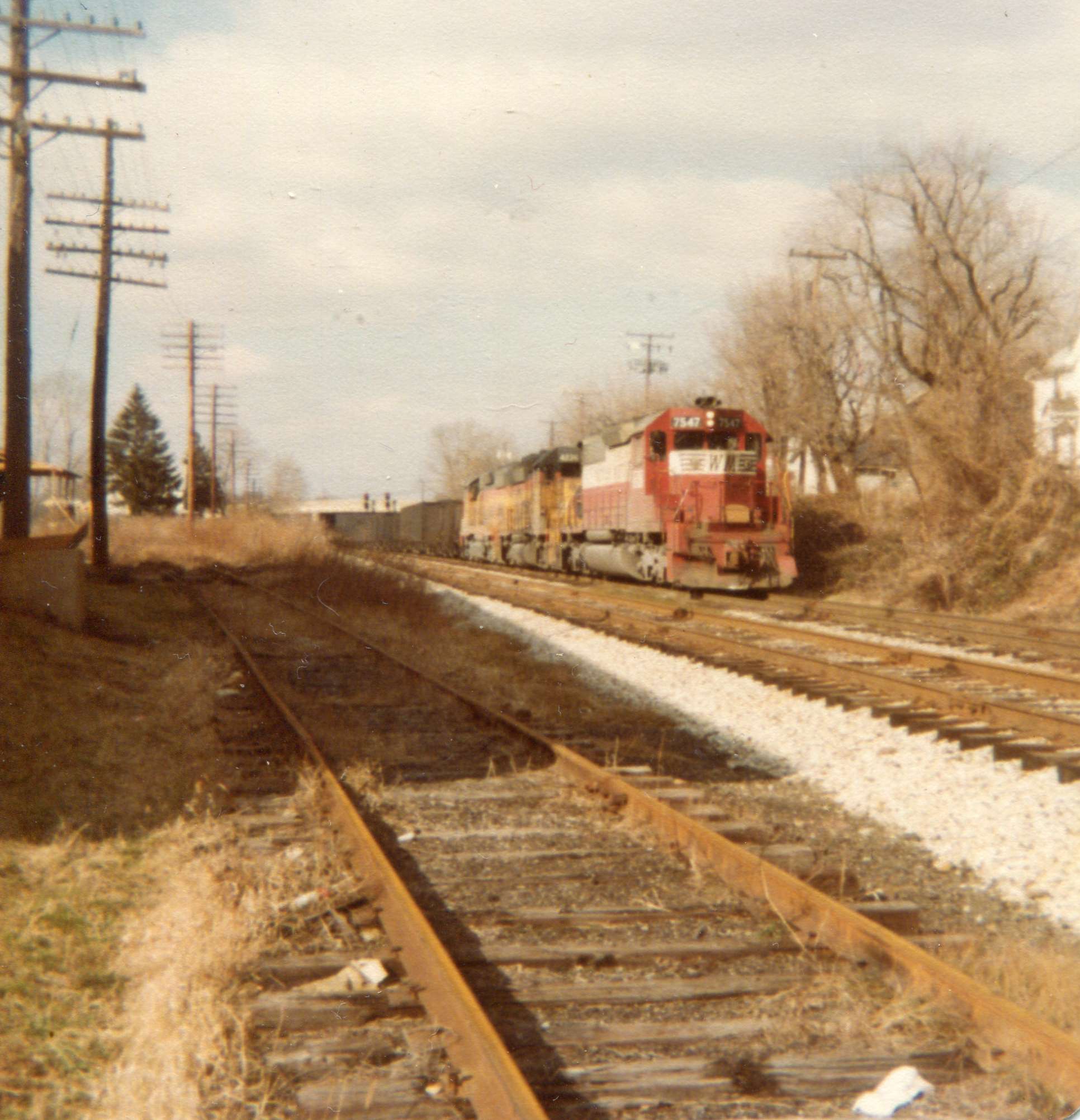 Photos of Emory Grove, Western Maryland Railroad(CSX), Glyndon, Md. circa 1976-1980