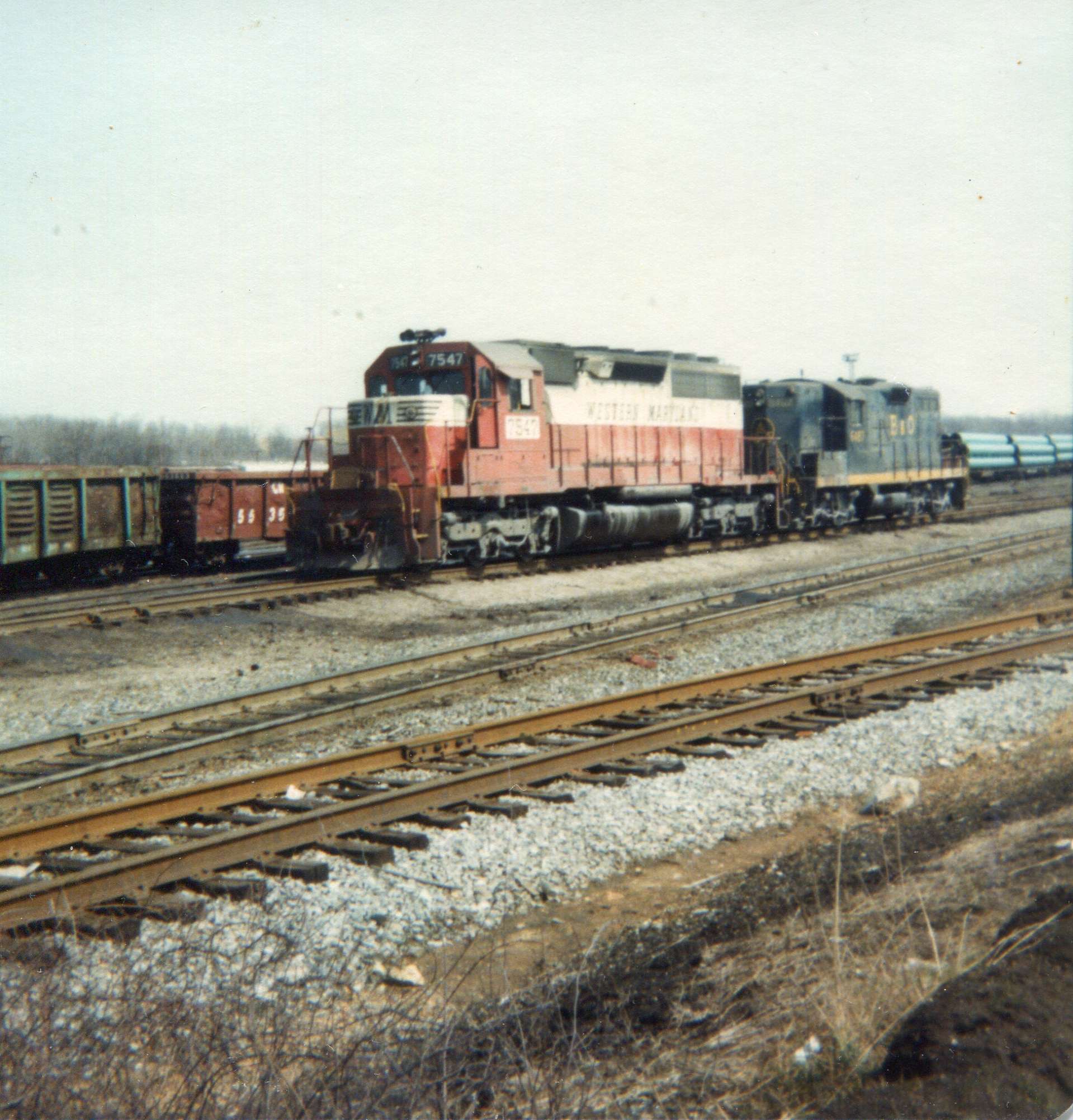 Photos of Emory Grove, Western Maryland Railroad(CSX), Glyndon, Md. circa 1976-1980