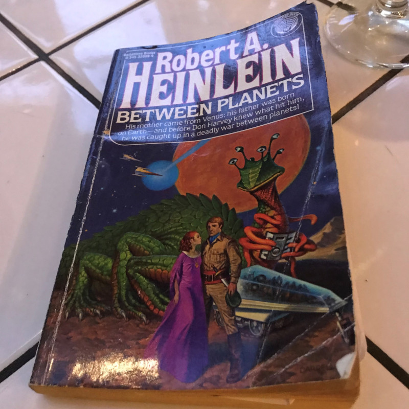Notes on the young adult science fiction book Between Planets by Robert Heinlein