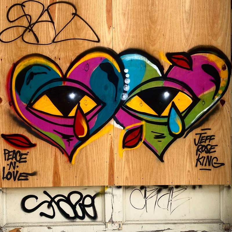 2012-SA-SoHo-Jeff_Rose_King-Peace_Love
